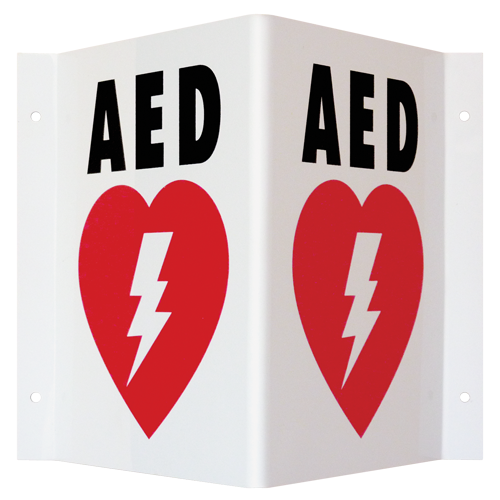 AED Wall Sign