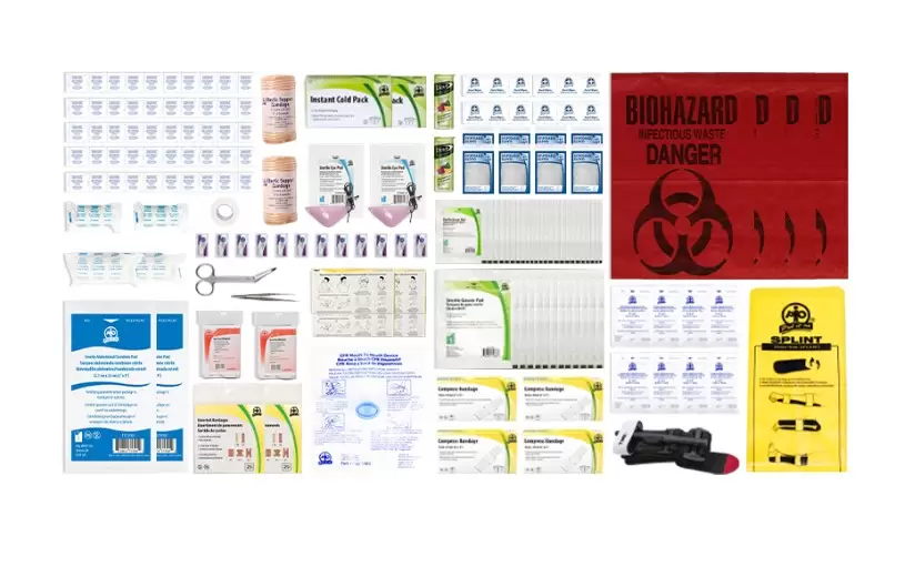 CSA Type 3 Intermediate Medium First Aid Kit Metal Case Titan Health