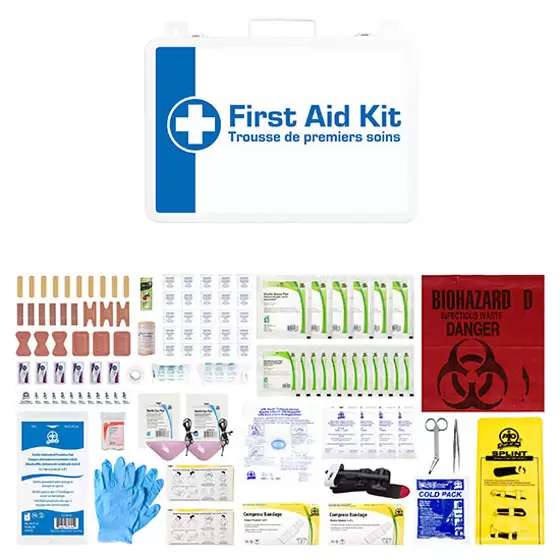 Alberta 3 First Aid Kits Metal Case Titan Health